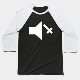 Mute Metal Baseball T-Shirt